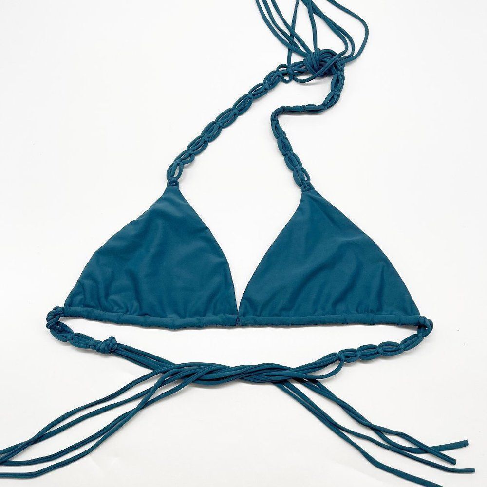 MIKOH Braided Adjustable Bathing Suit Top